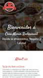 Mobile Screenshot of casamarinrestaurant.com